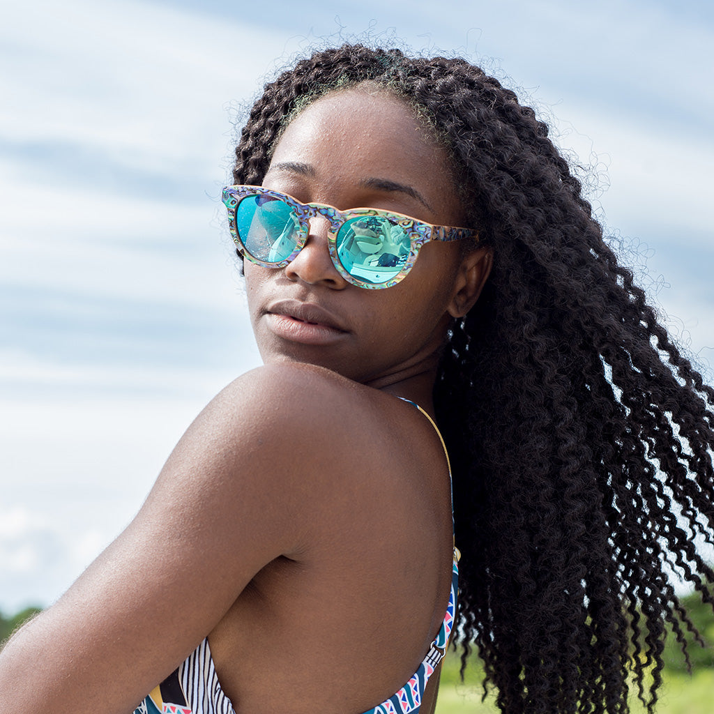 Abalone (Paua) Wooden Sunglasses