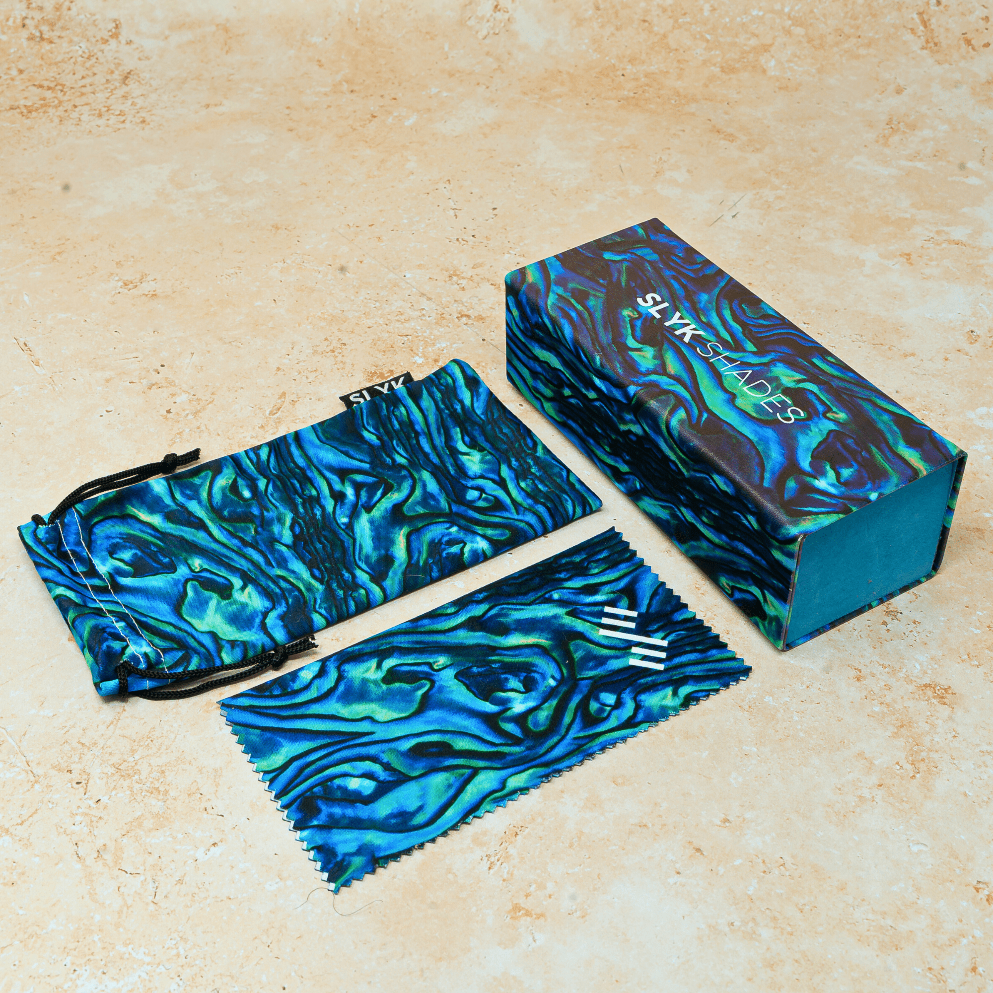 Bombshell Abalone - Wood Sunglasses
