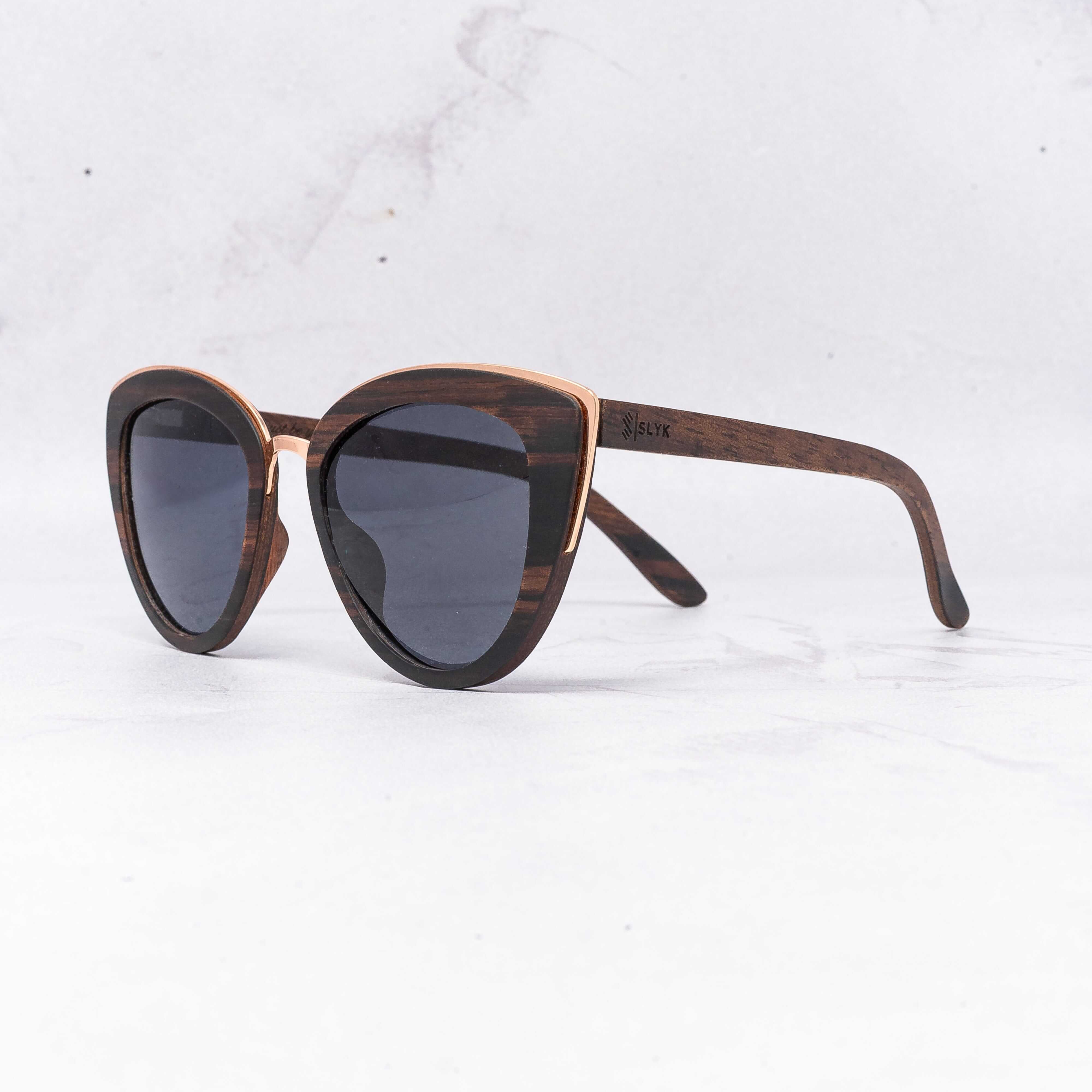 Bombshell - Wood Sunglasses