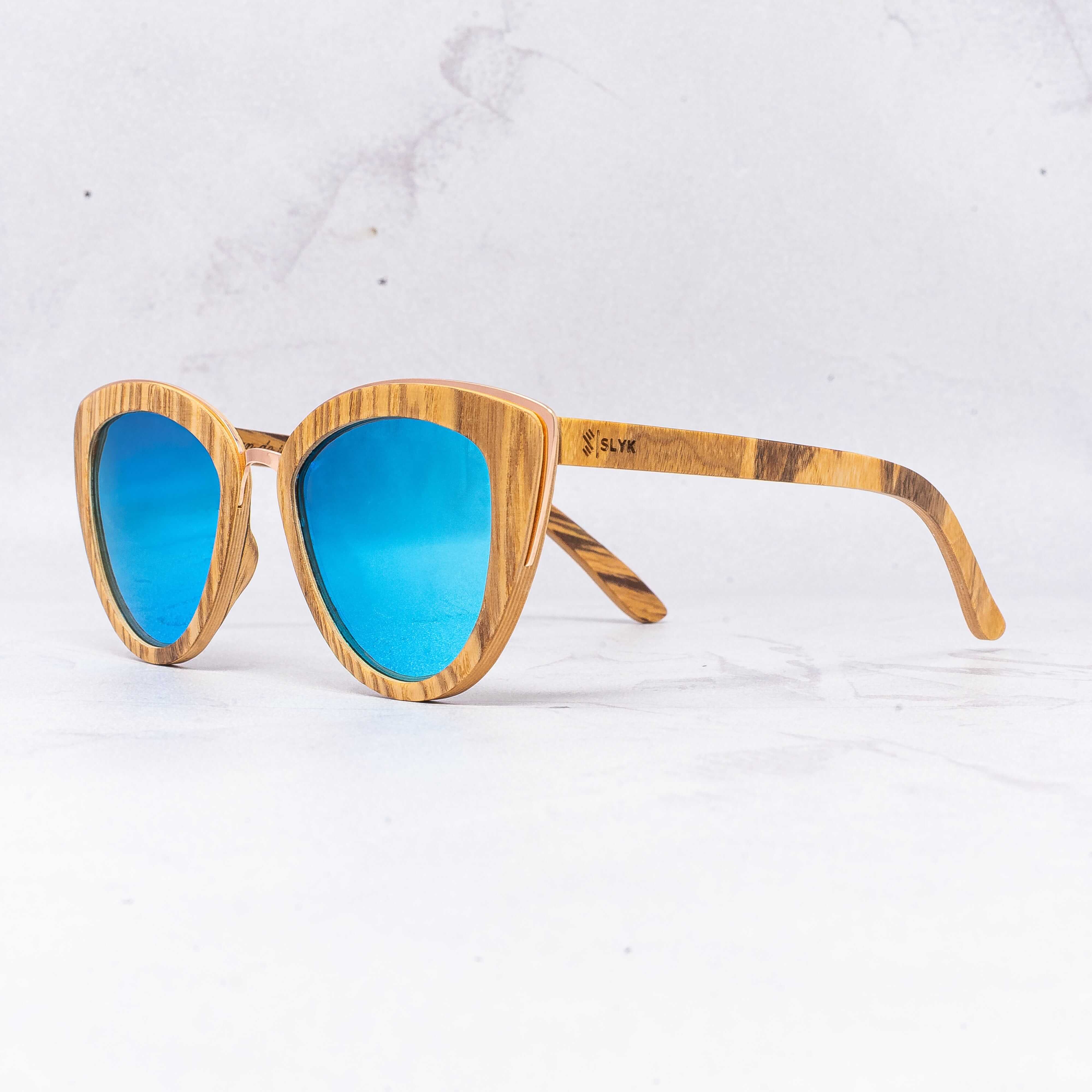Bombshell - Wood Sunglasses