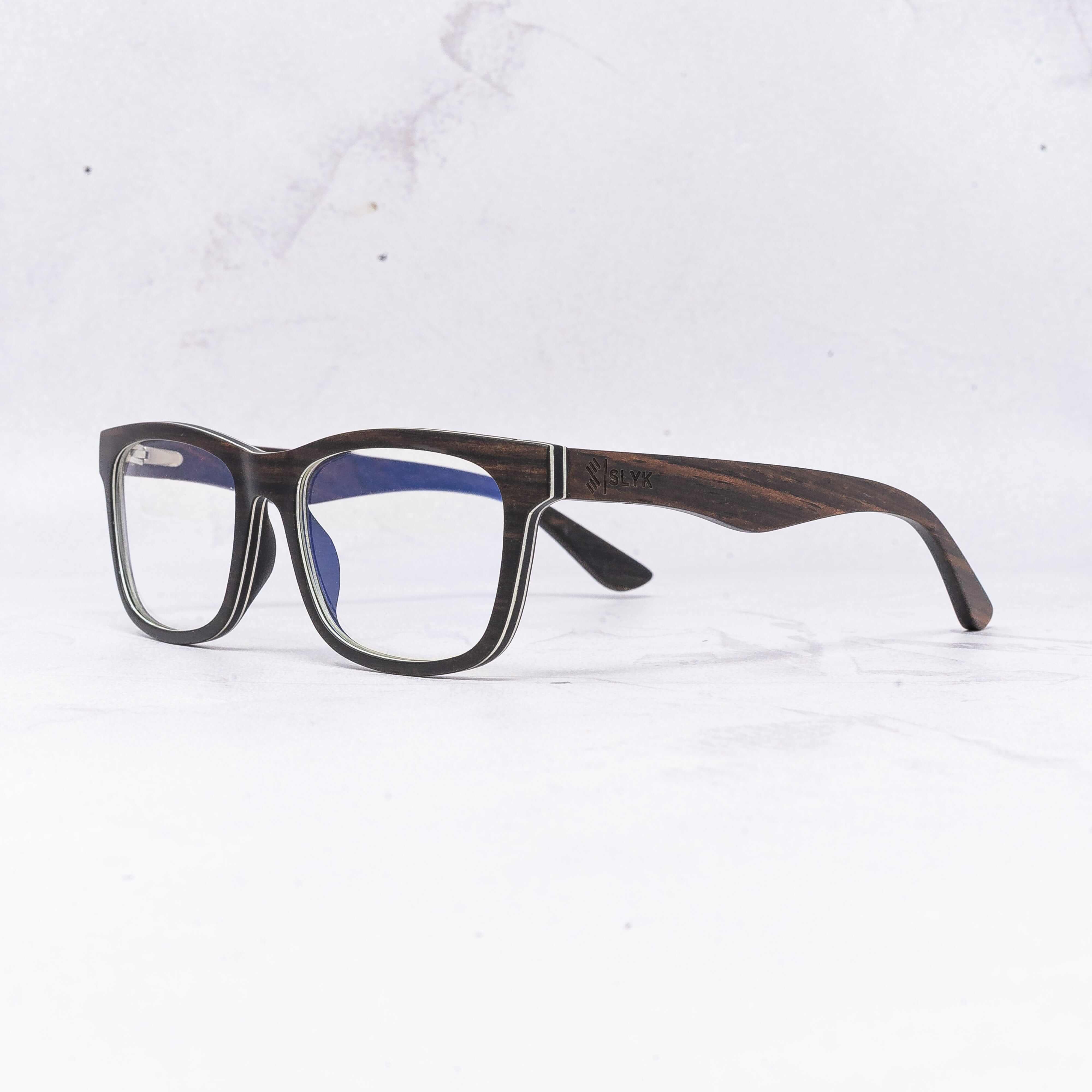 Entrepreneur Ebony - Wood Eyeglasses