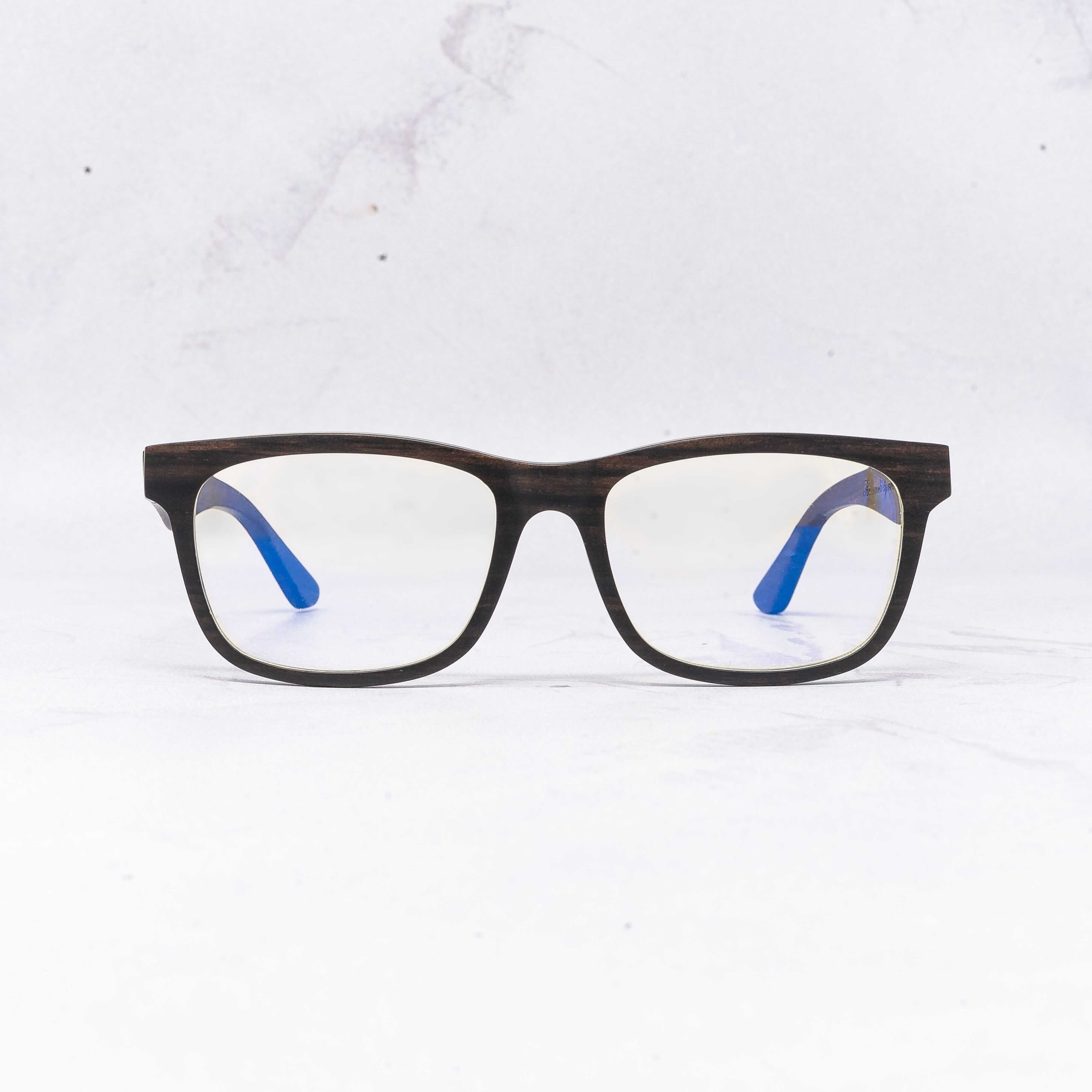 Entrepreneur Ebony - Wood Eyeglasses