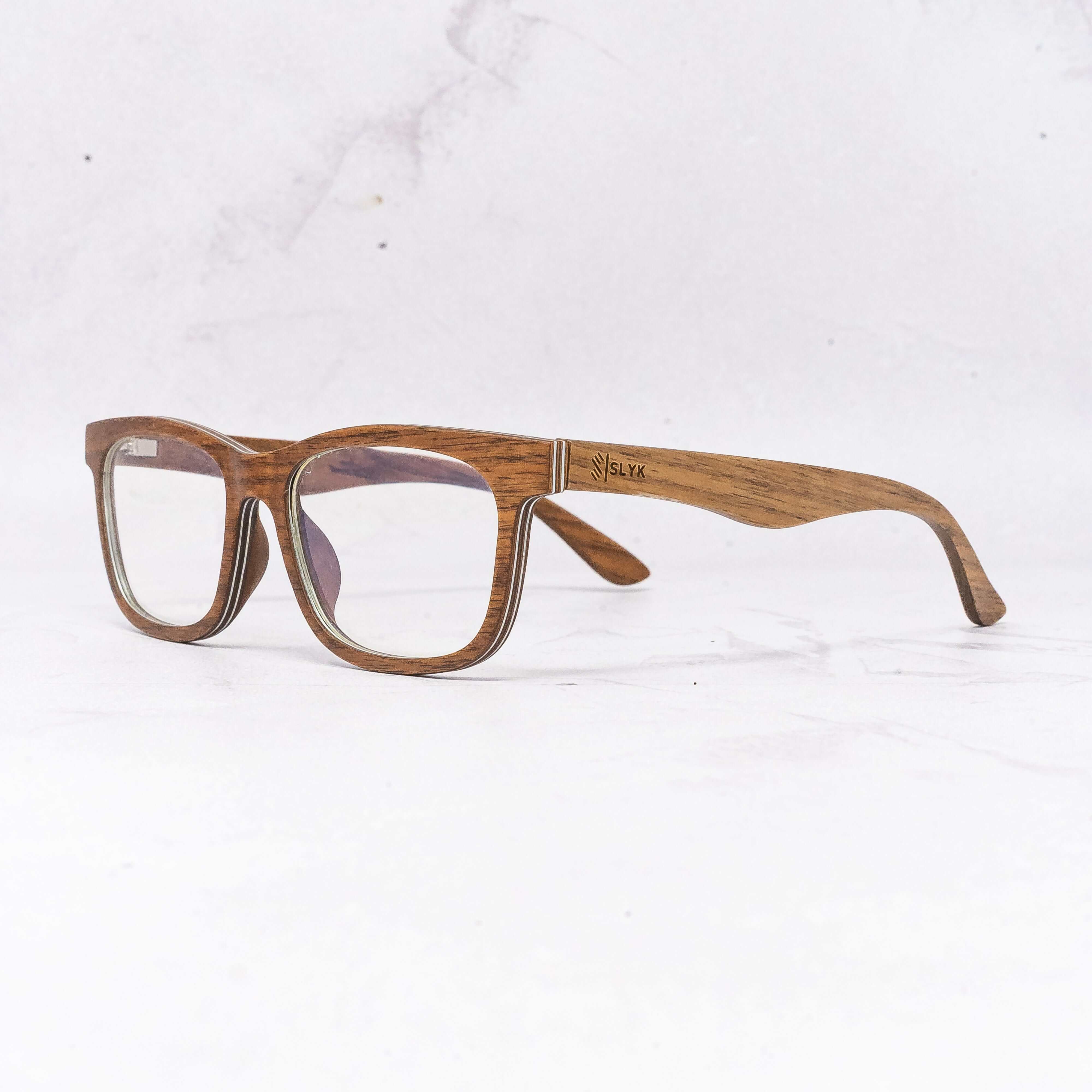 Entrepreneur Walnut - Wood Eyeglasses