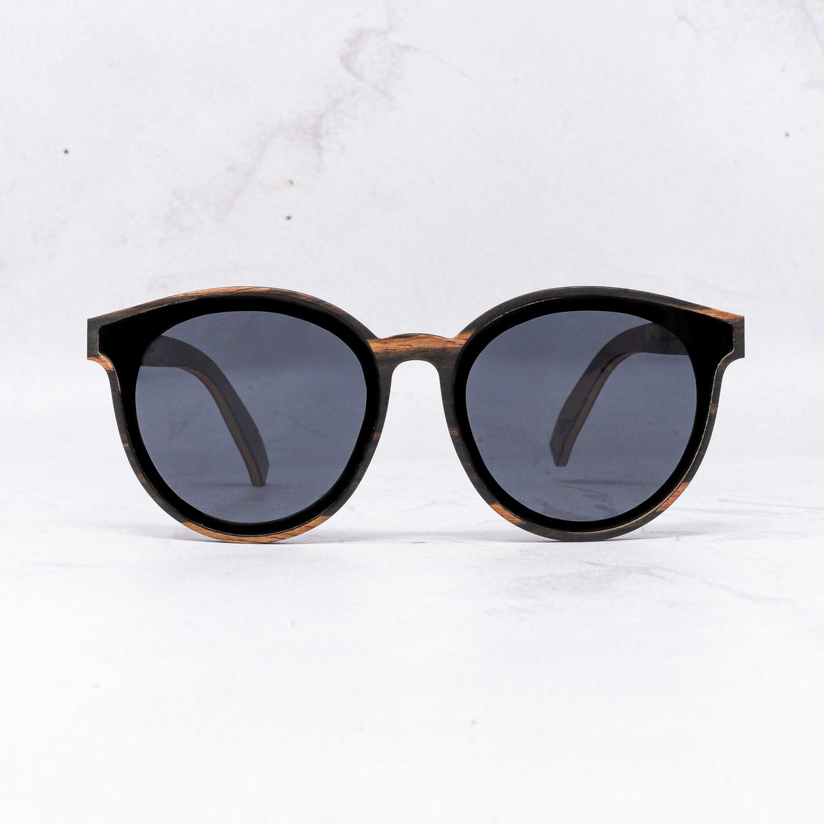 SLYK That Is Sucesz Blue Mirrored Wooden Framed Women’s Sunglasses Slyk Shades Sunglasses Explorer Ebony + Maple Wood Brown  main image 3