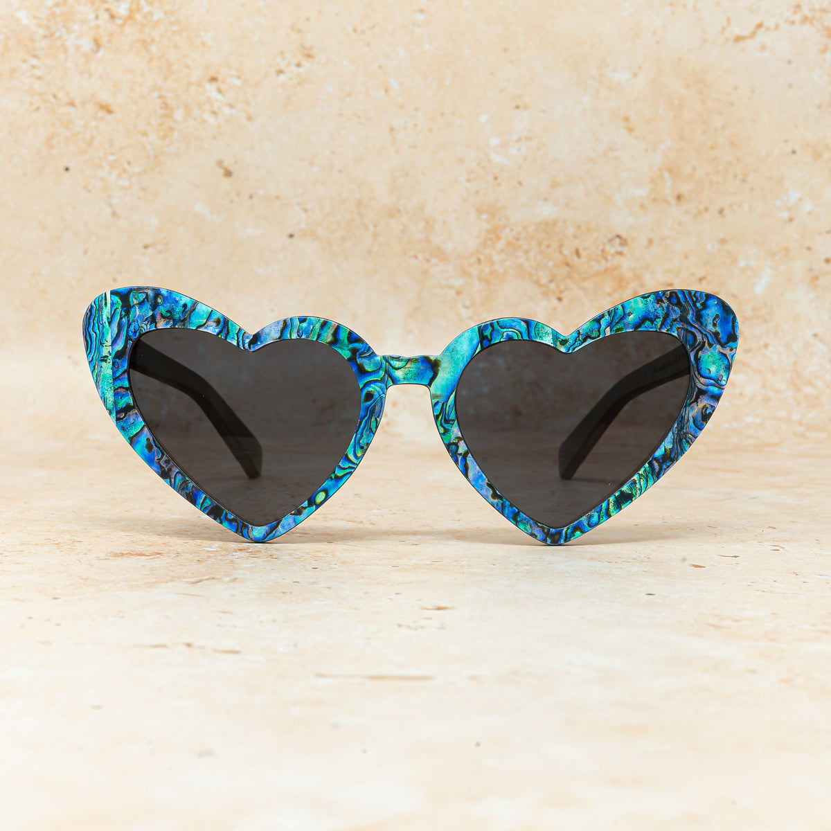 Sweetheart | Abalone Seashell Sunglasses | Hearts