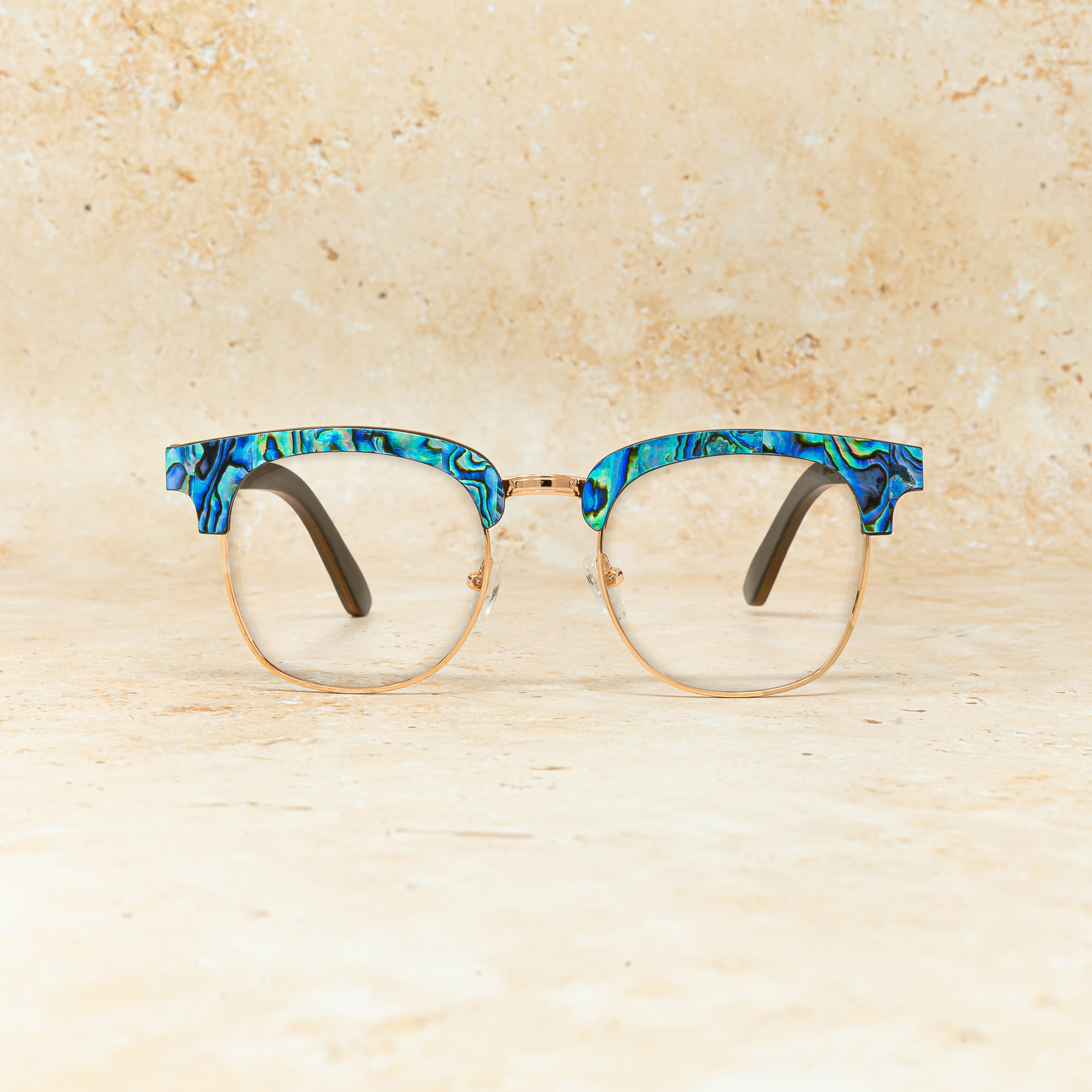 Yachtmaster Abalone Prescription - Wood Sunglasses