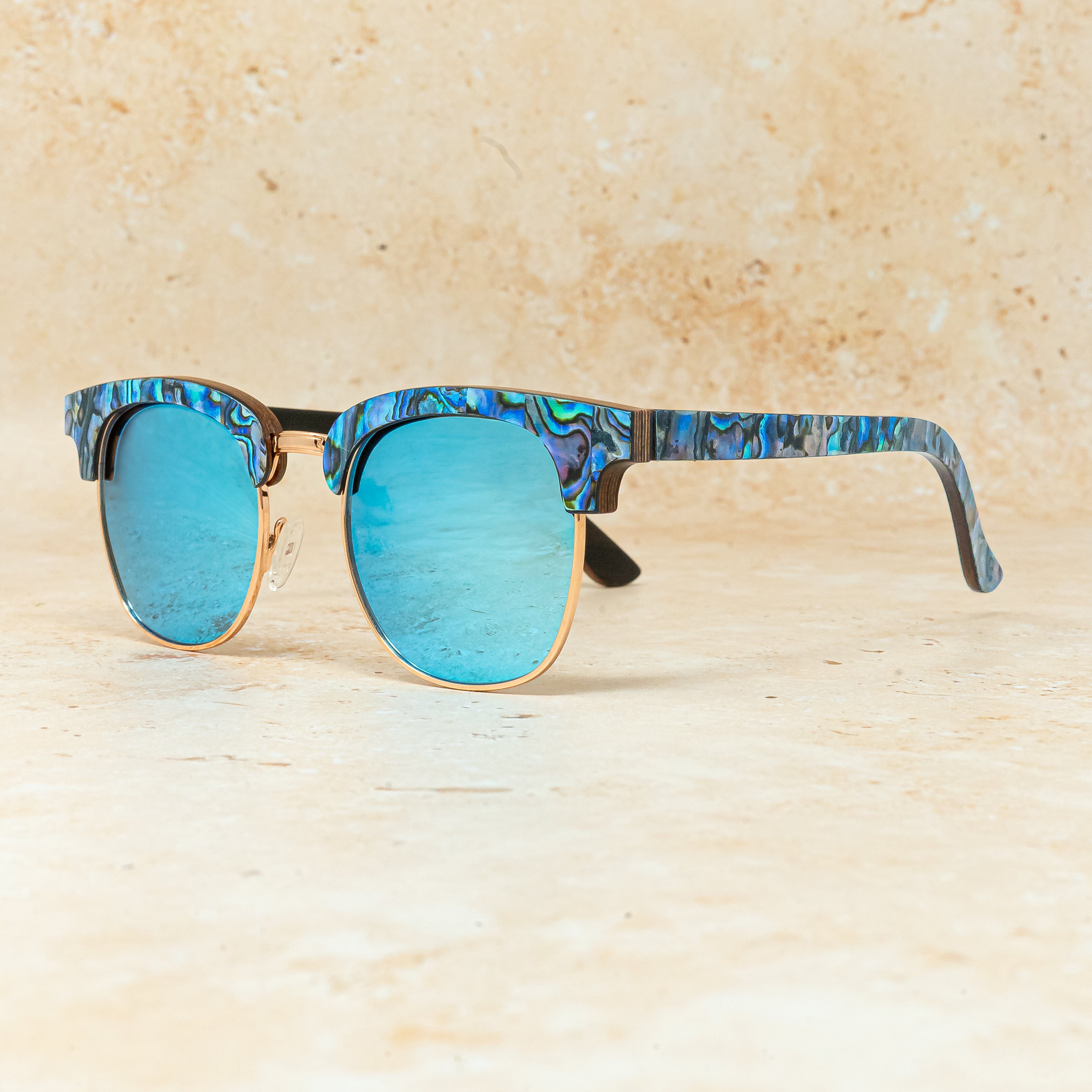 Yachtmaster Abalone - Wood Sunglasses