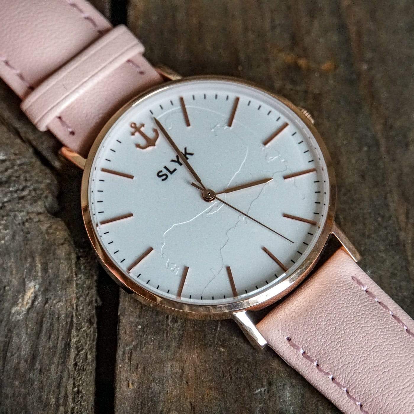 SLYK Cape Cod Watch - Rose Gold