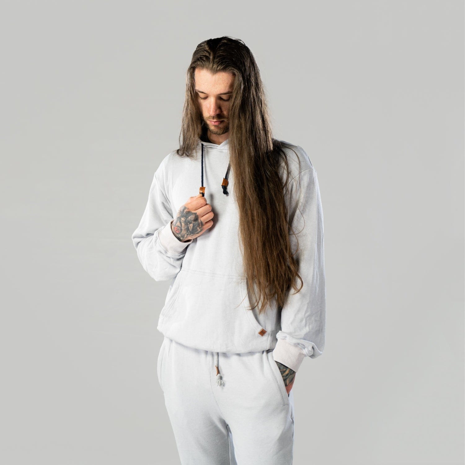 CloudBlend Hoodie - Ghost Grey