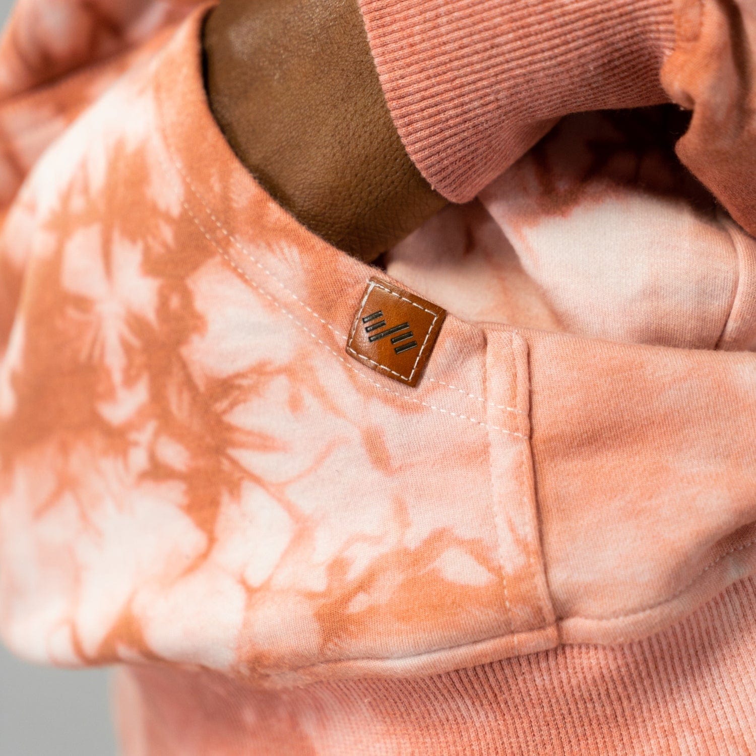 CloudBlend Hoodie - Rose Marble