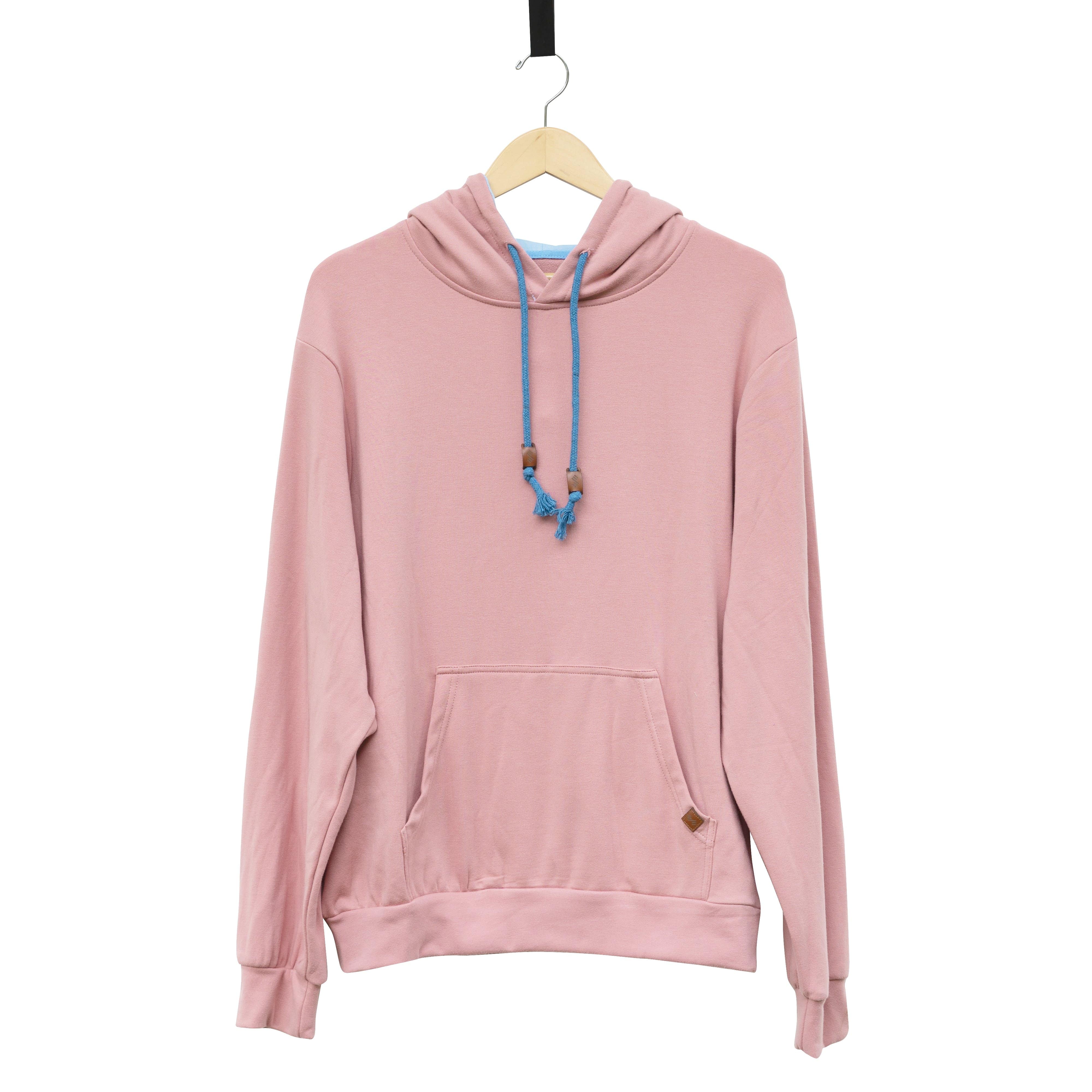 Salmon Cloud Blend Hoodie From SLYK - Front Angle