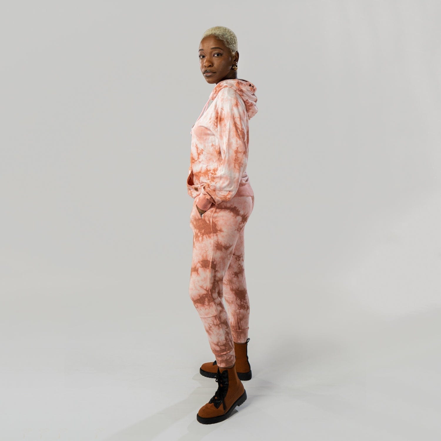 CloudBlend Joggers - Rose Marble