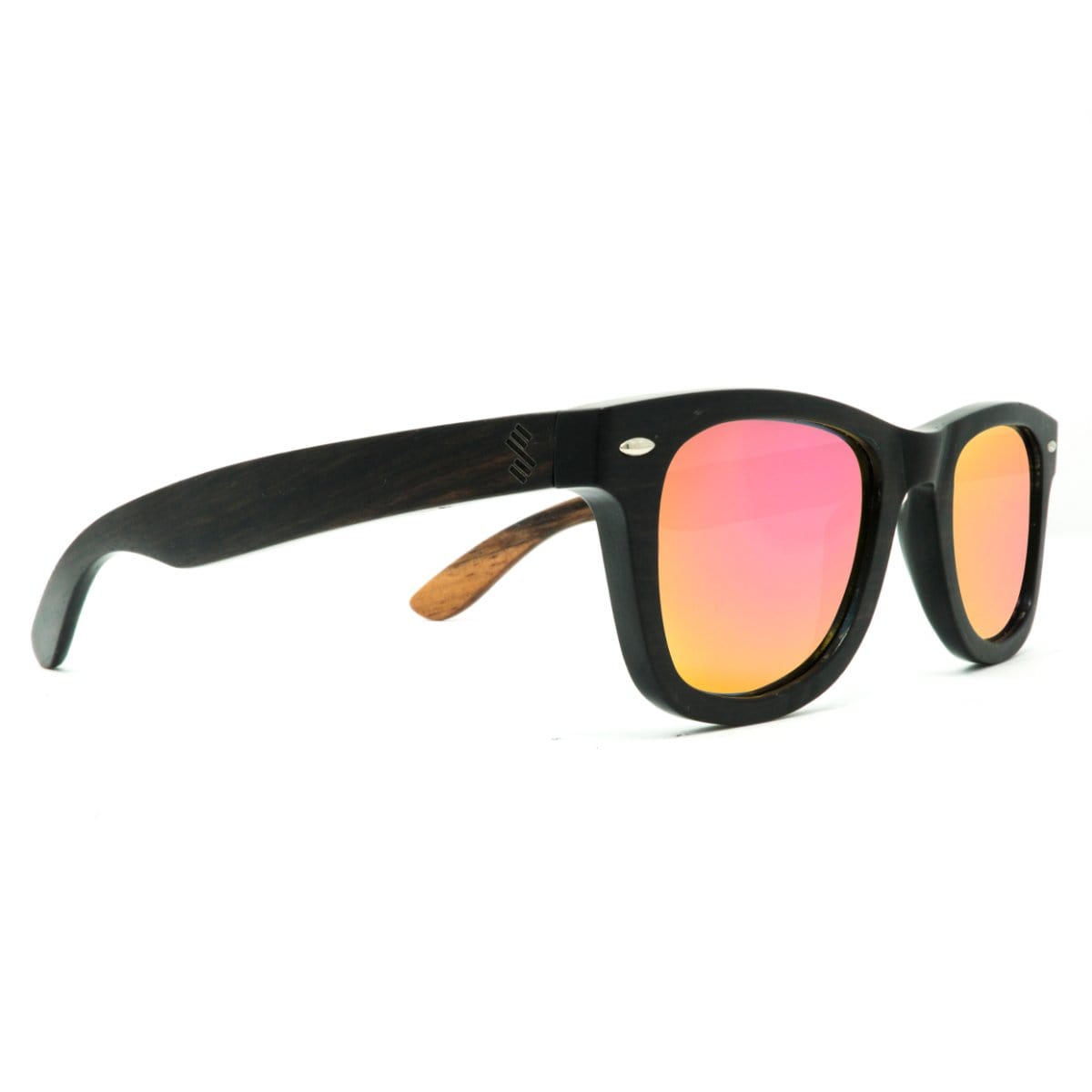 Jetsetter | Wooden Sunglasses | Sunset Pink