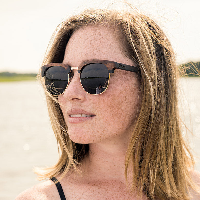 Women's Wooden Sunglasses