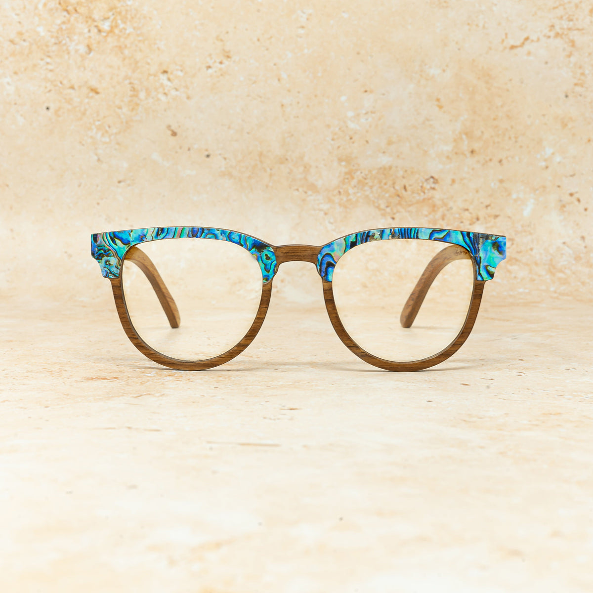 Beachcomber | Abalone Seashell Sunglasses | Prescription display picture 2