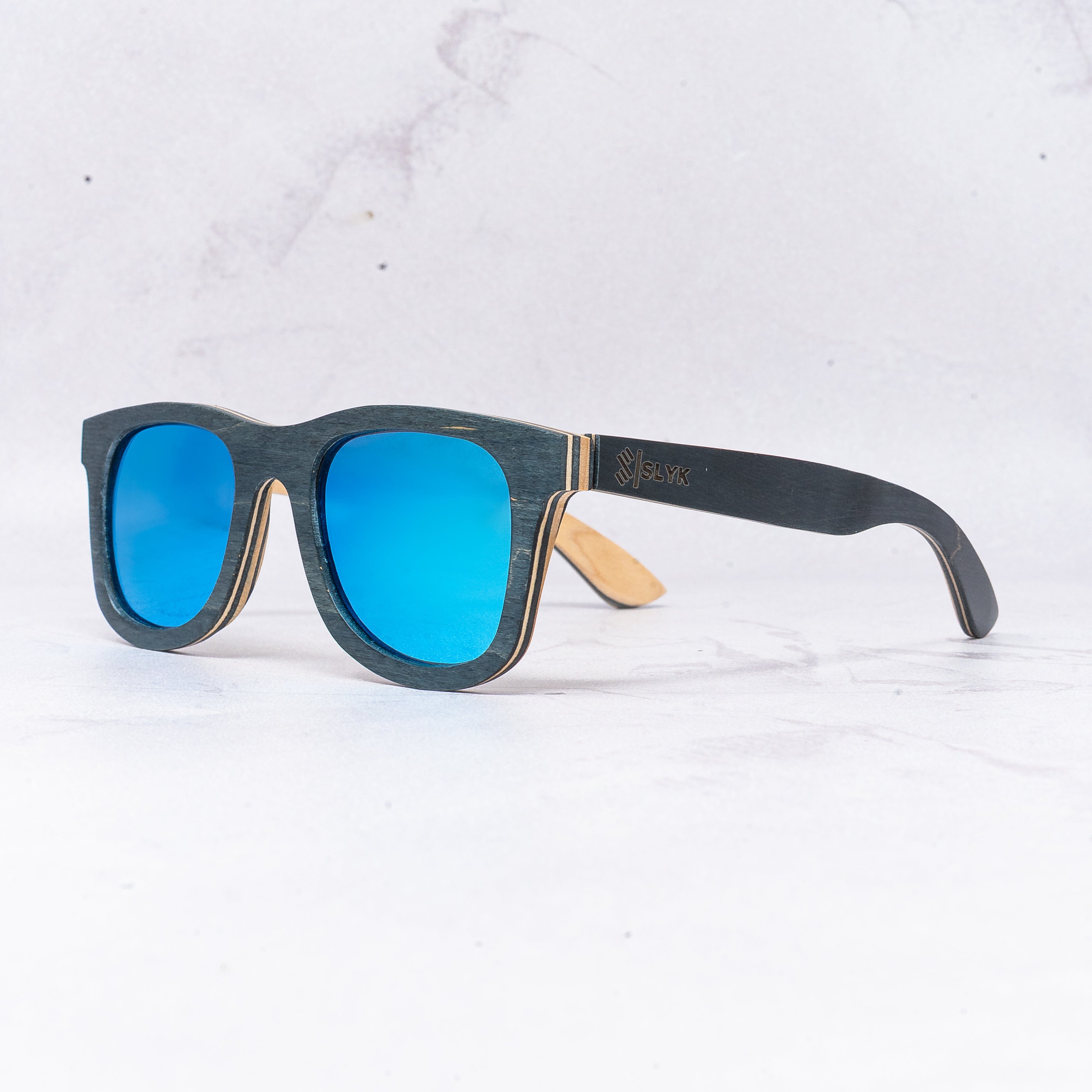 Drifter - Black - Wood Sunglasses