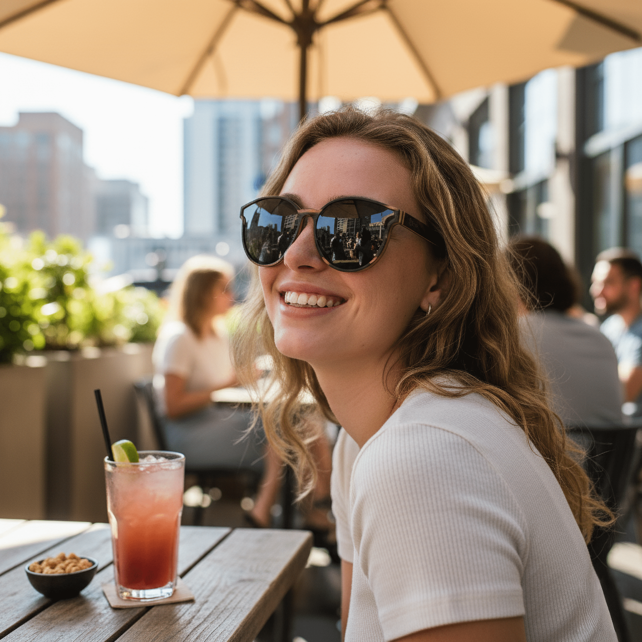Hollywood - Wood Sunglasses