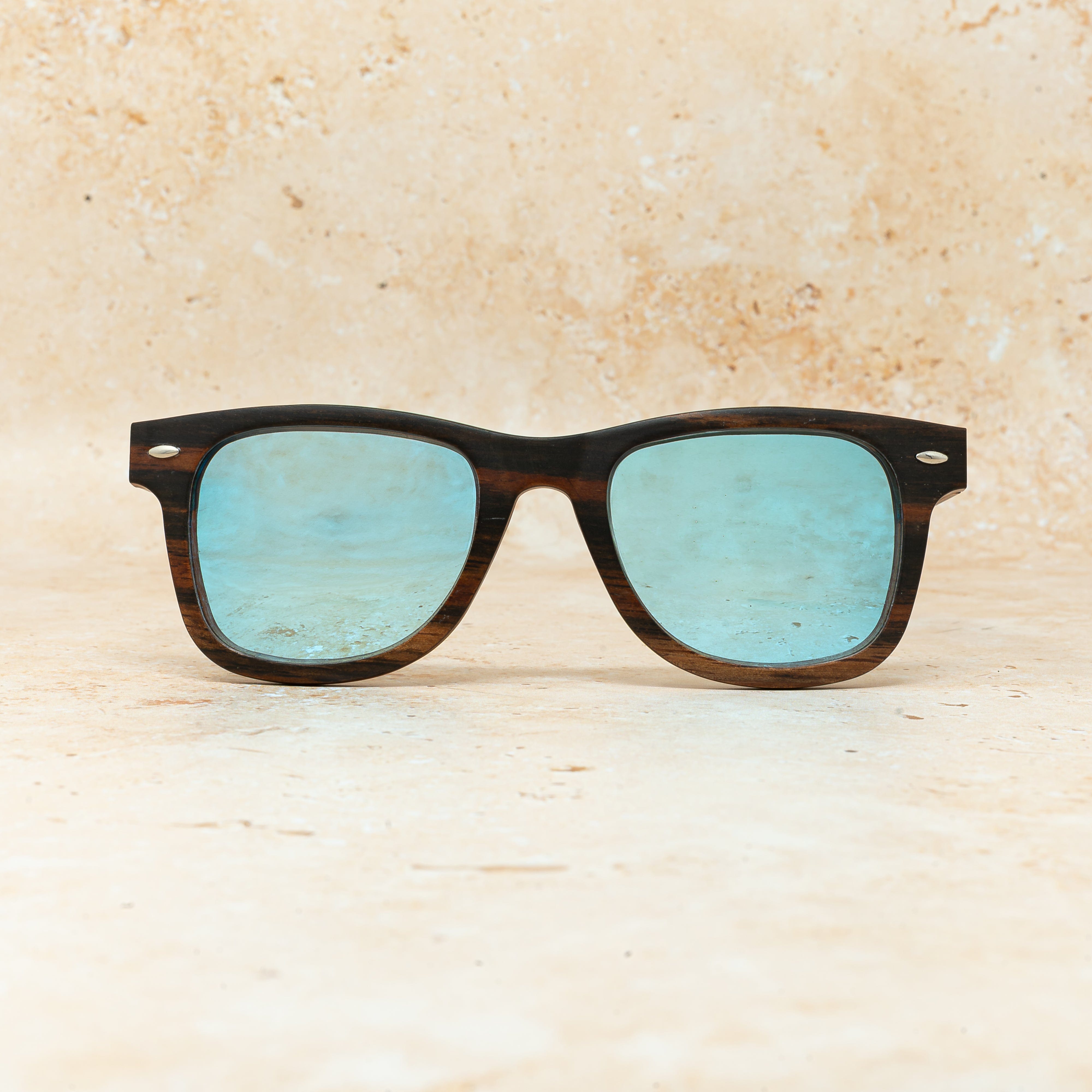 Jetsetter Abalone - Wood Sunglasses