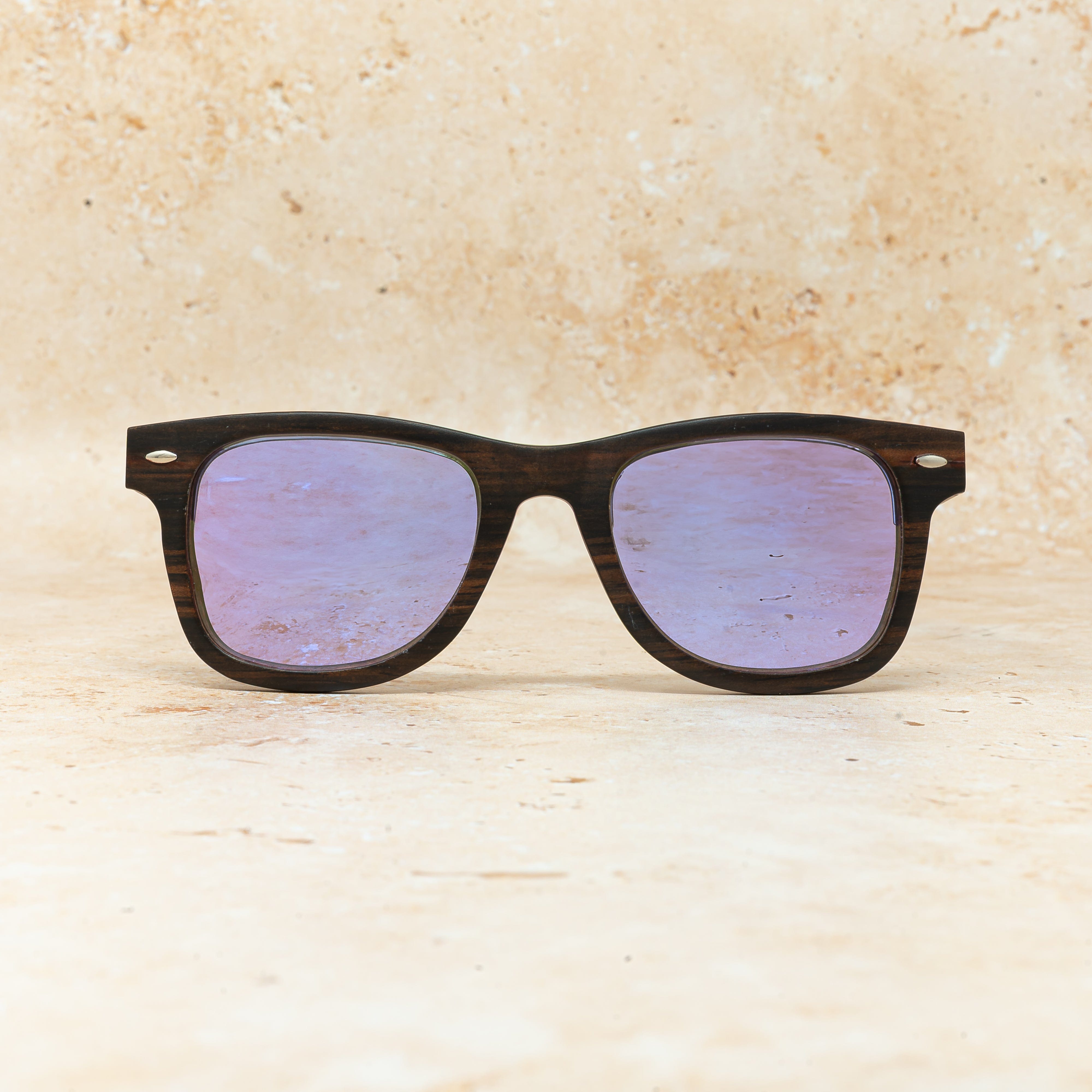 Jetsetter Abalone - Wood Sunglasses