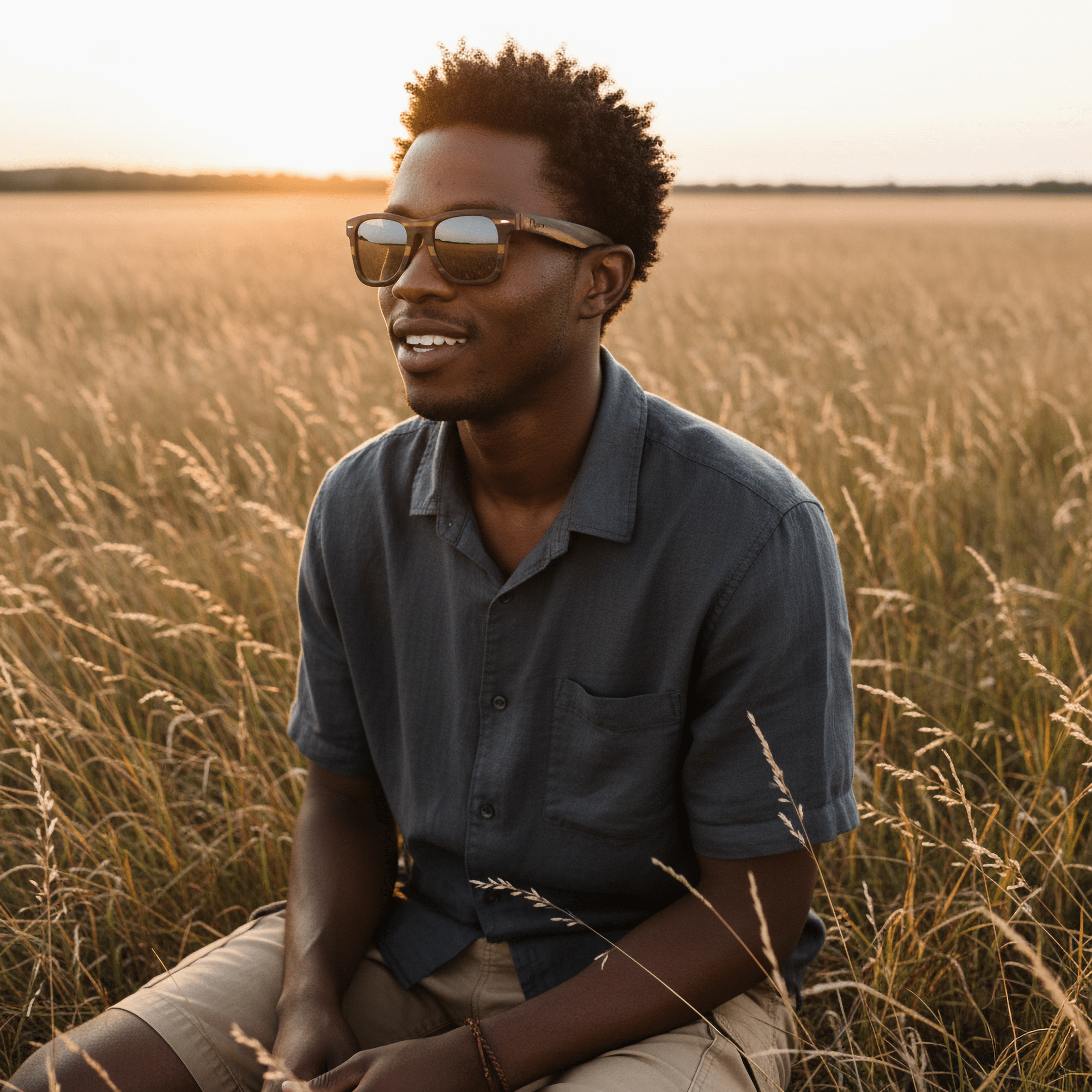 Jetsetter - Wood Sunglasses