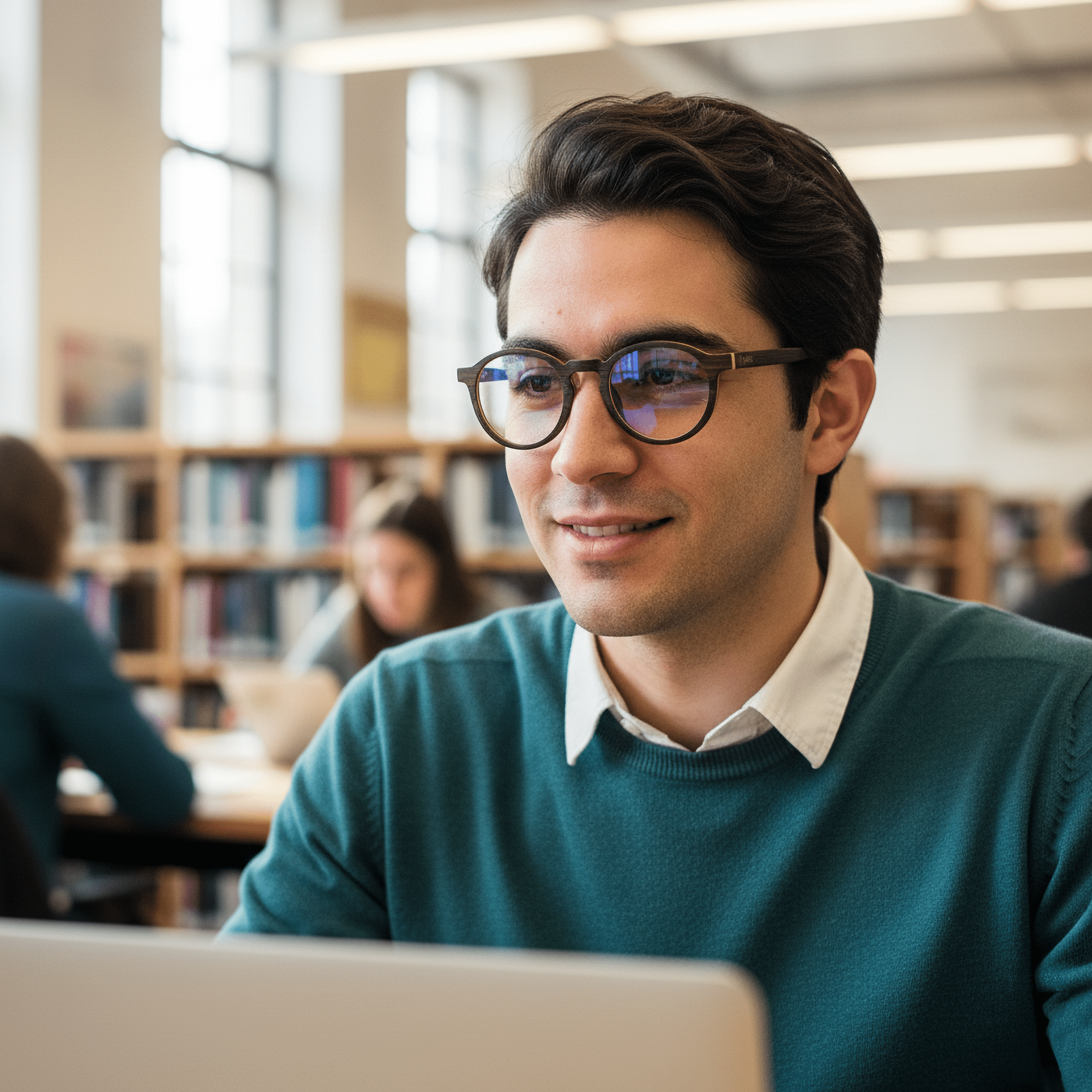Scholar - Wood Eyeglasses