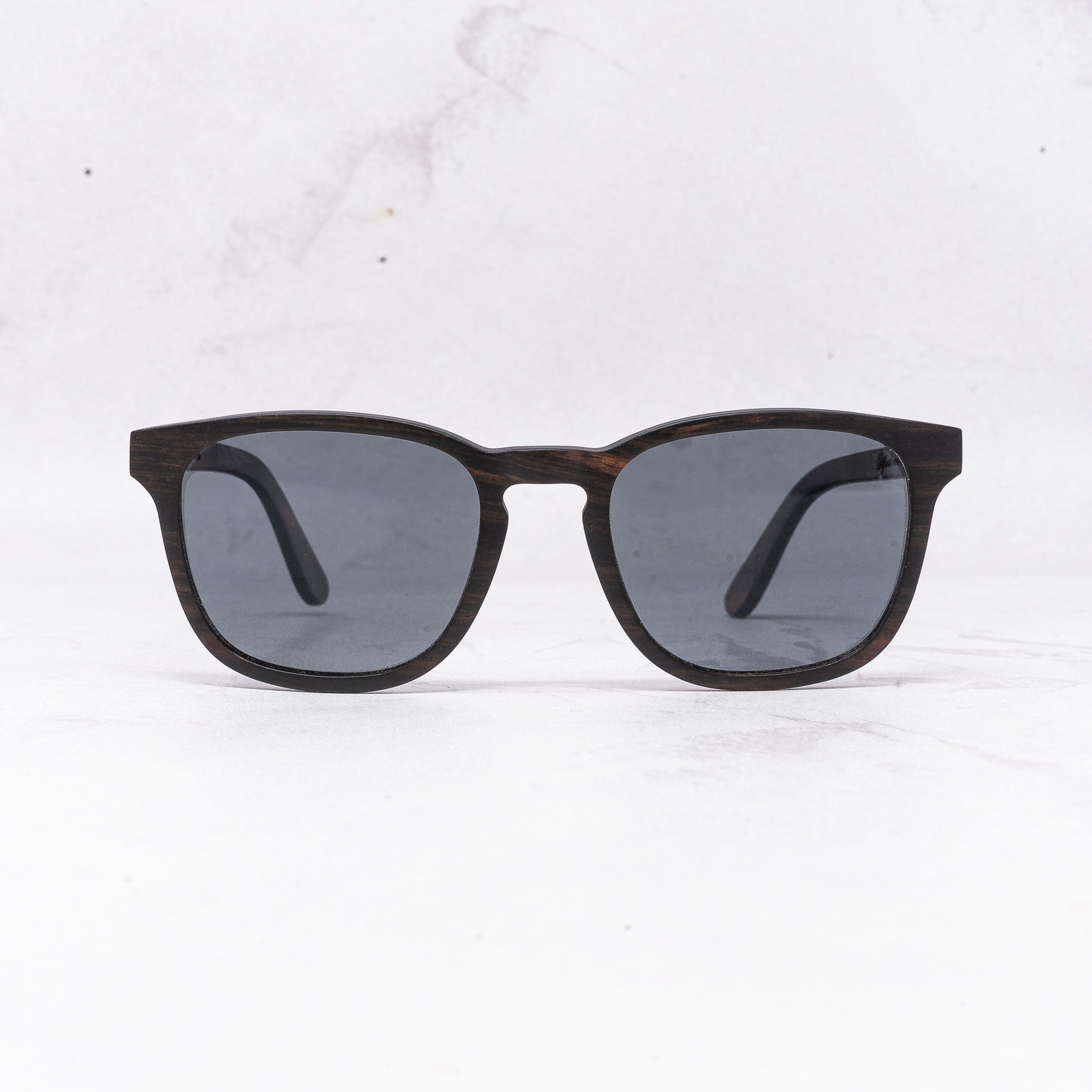 Traveler - Smoke - Wood Sunglasses