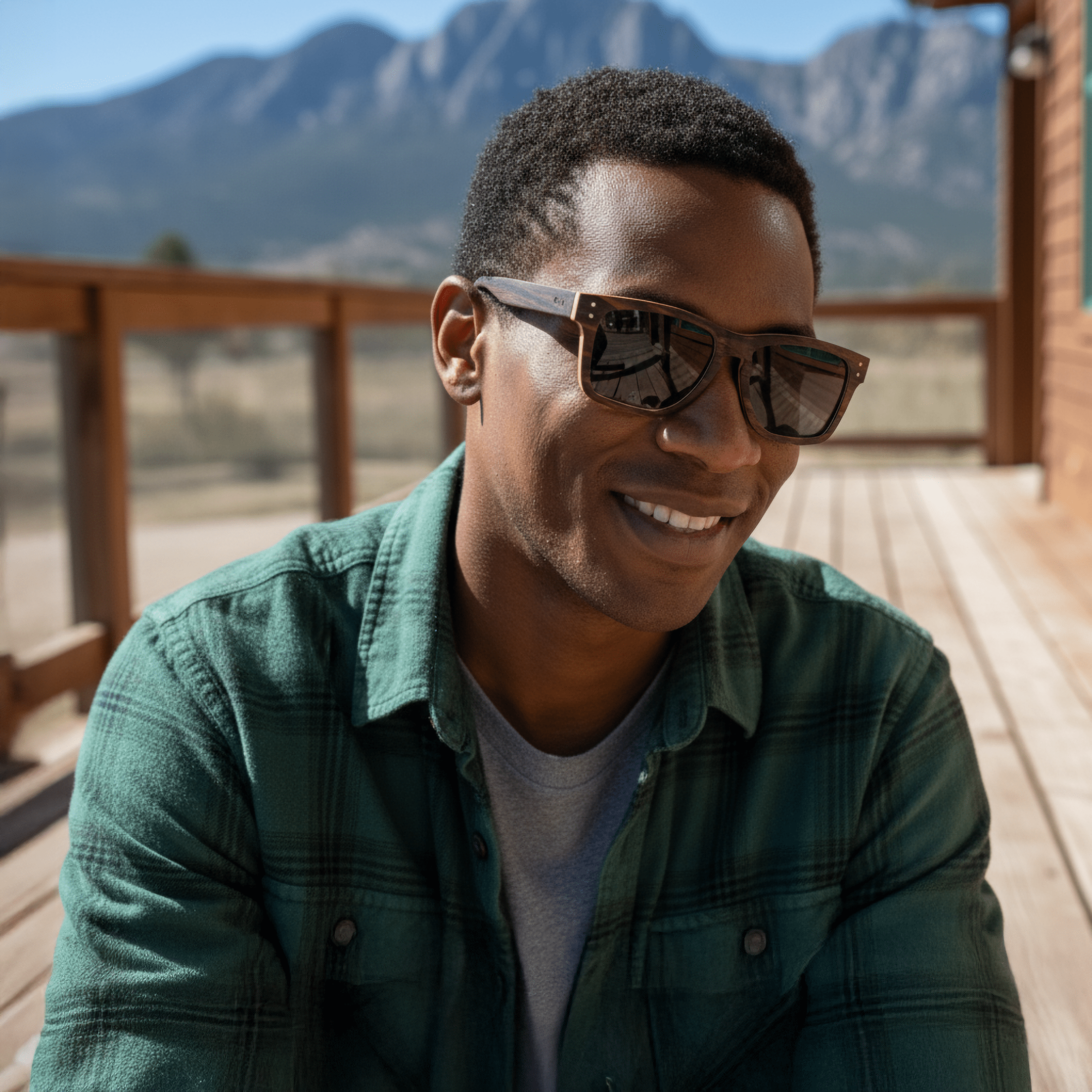Trekker - Wood Sunglasses