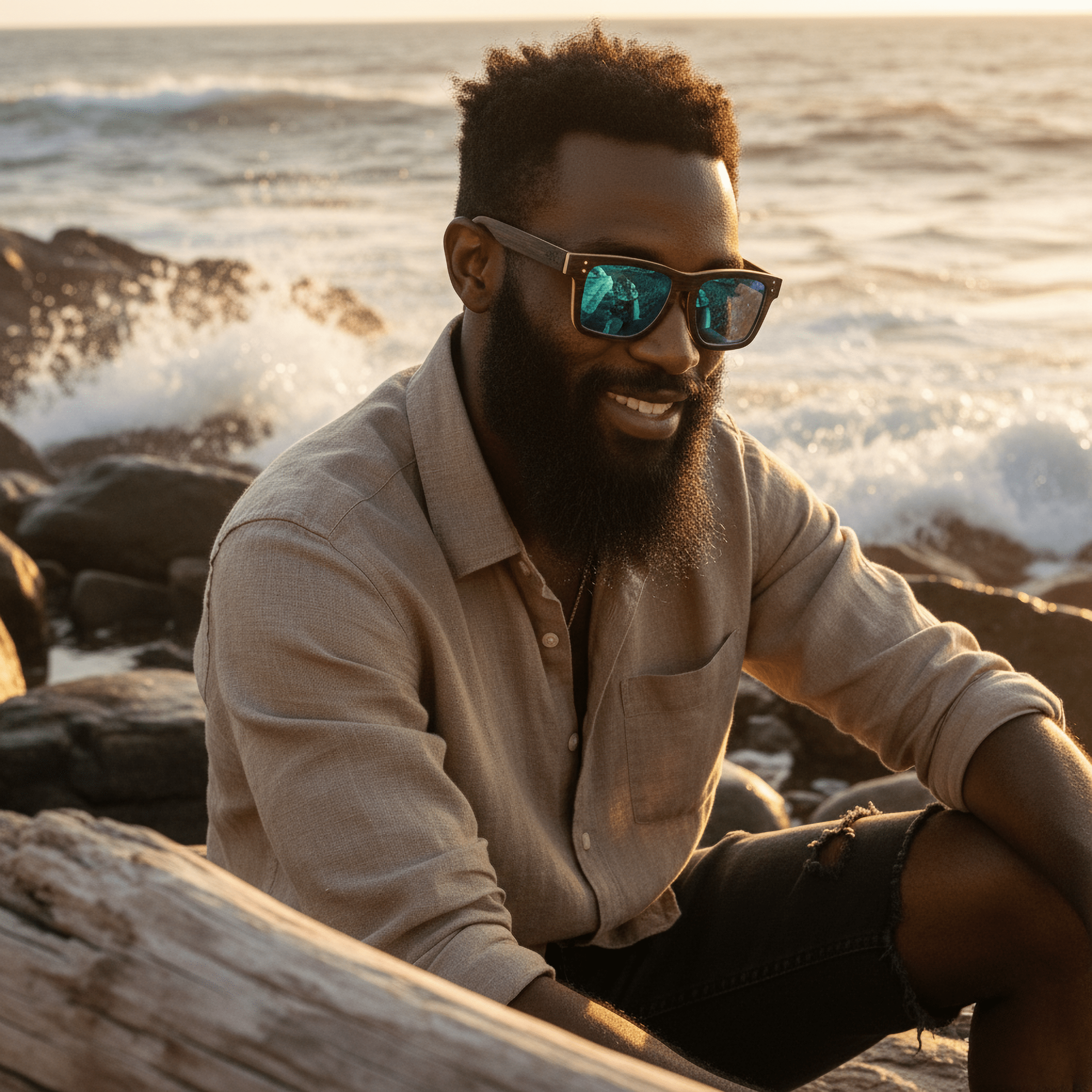 Trekker - Wood Sunglasses