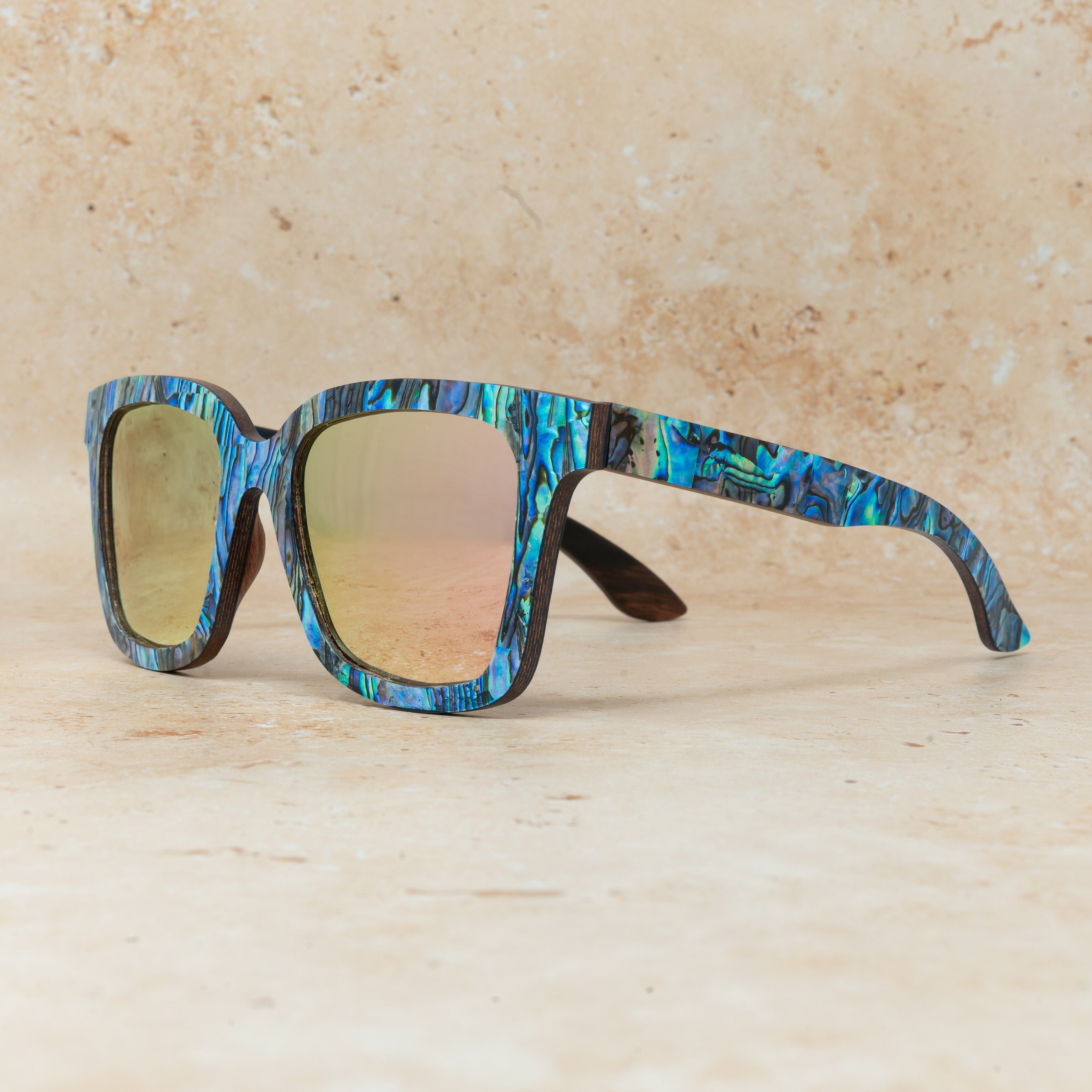 Vixen Abalone - Wood Sunglasses (All)