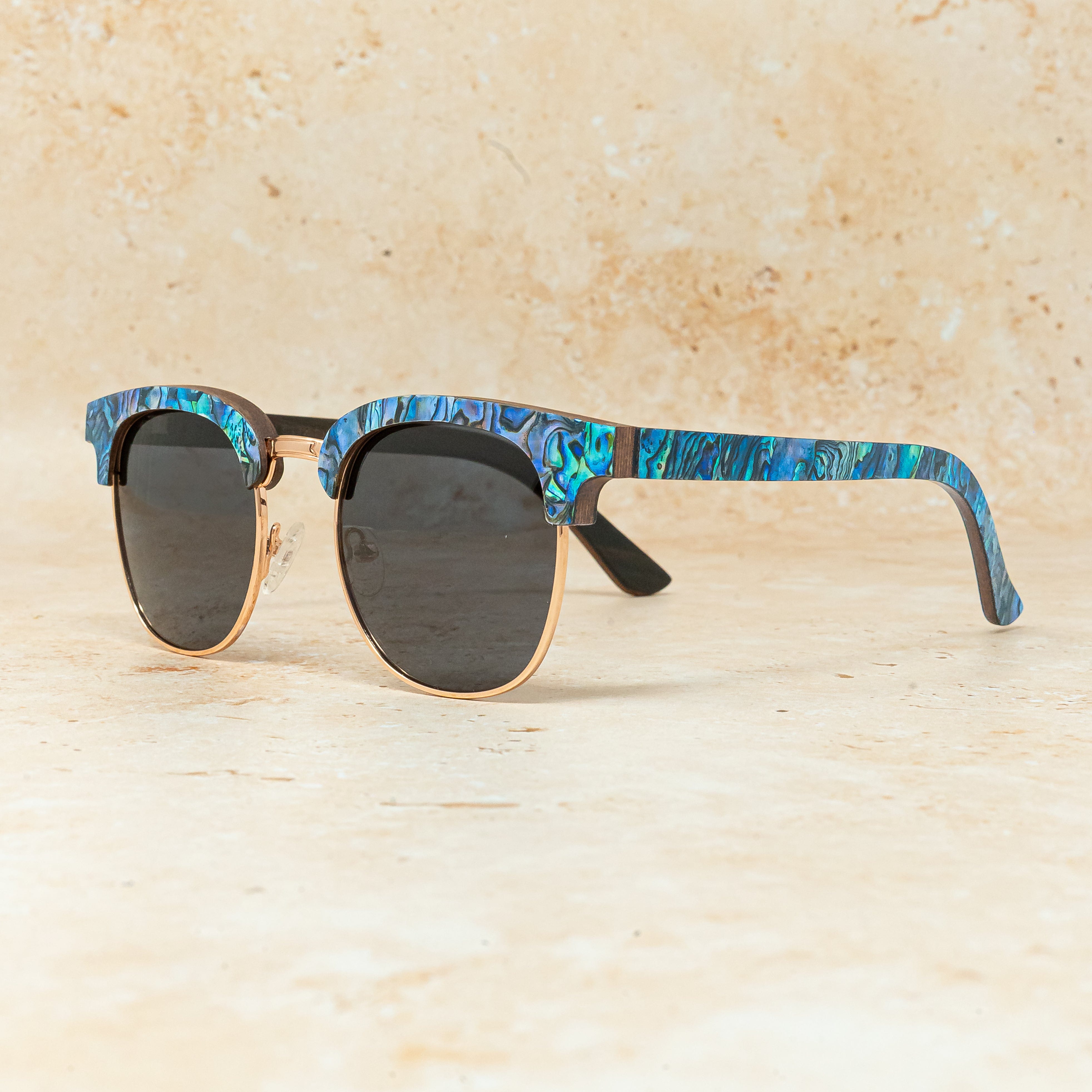 Yachtmaster Abalone - Wood Sunglasses