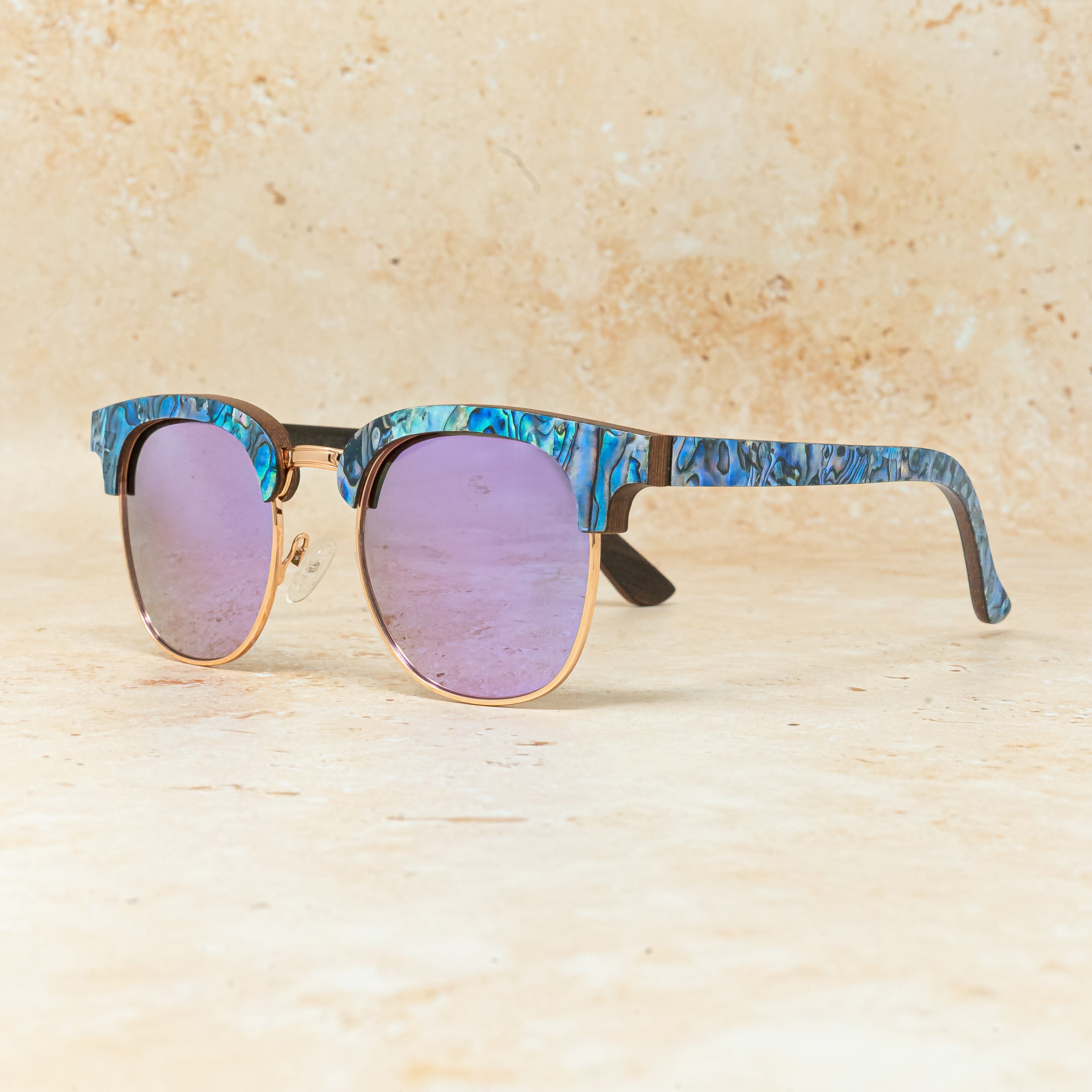 Yachtmaster Abalone - Wood Sunglasses