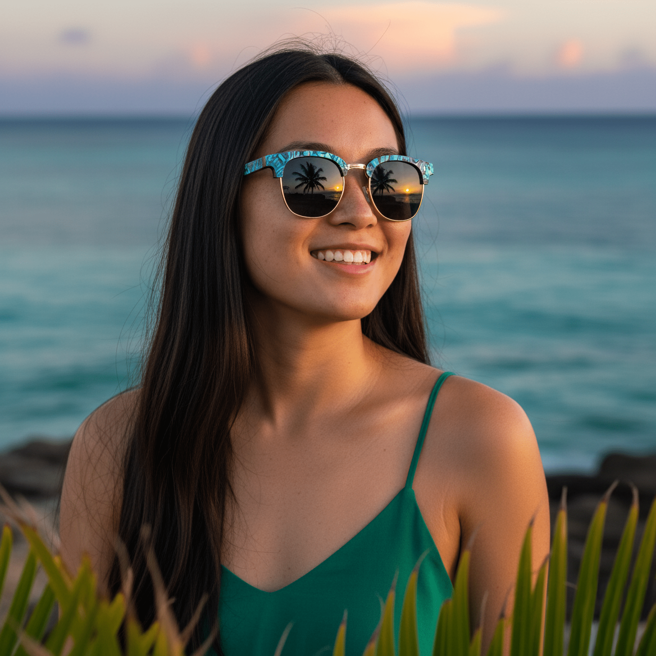 Yachtmaster Abalone - Wood Sunglasses