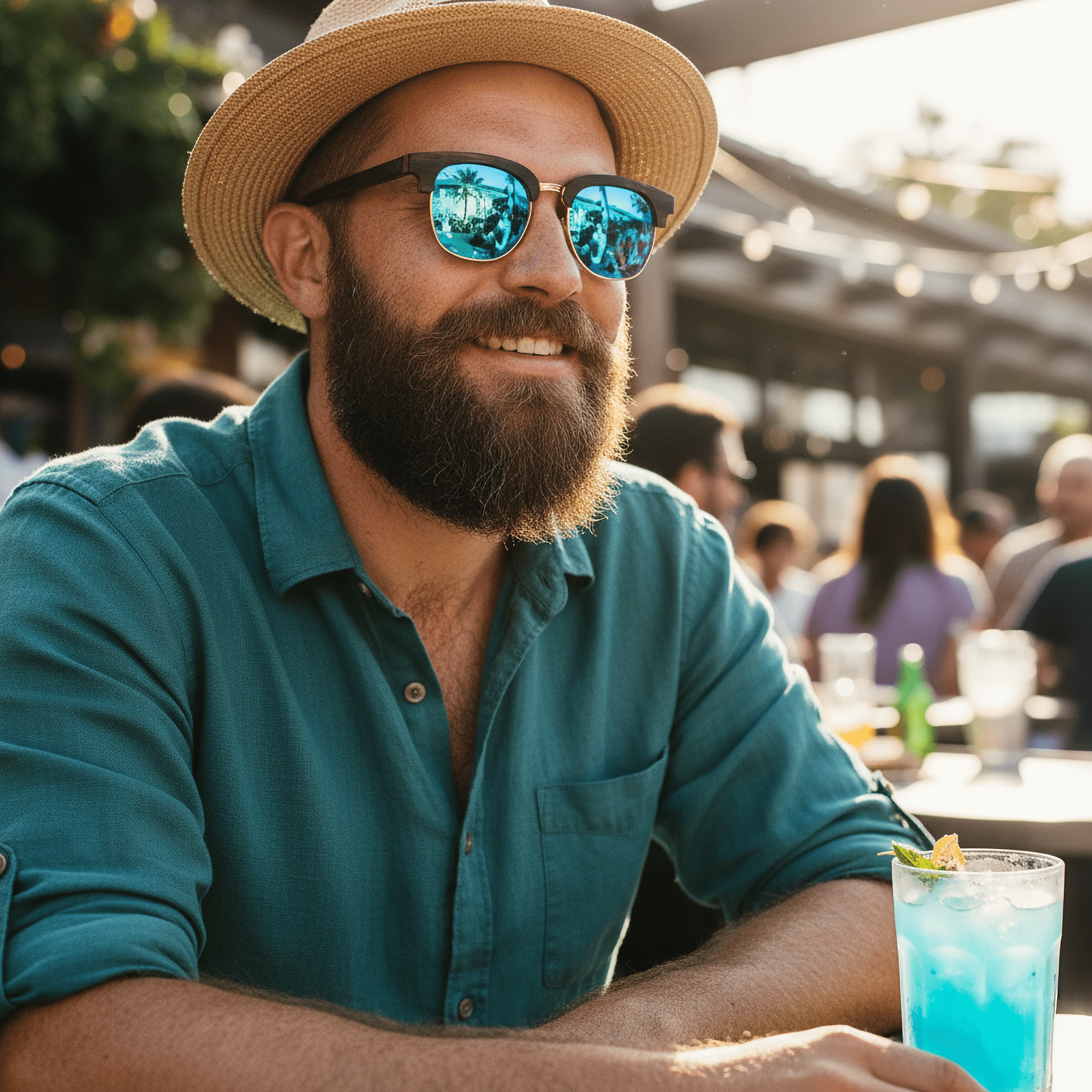 Yachtmaster - Wood Sunglasses