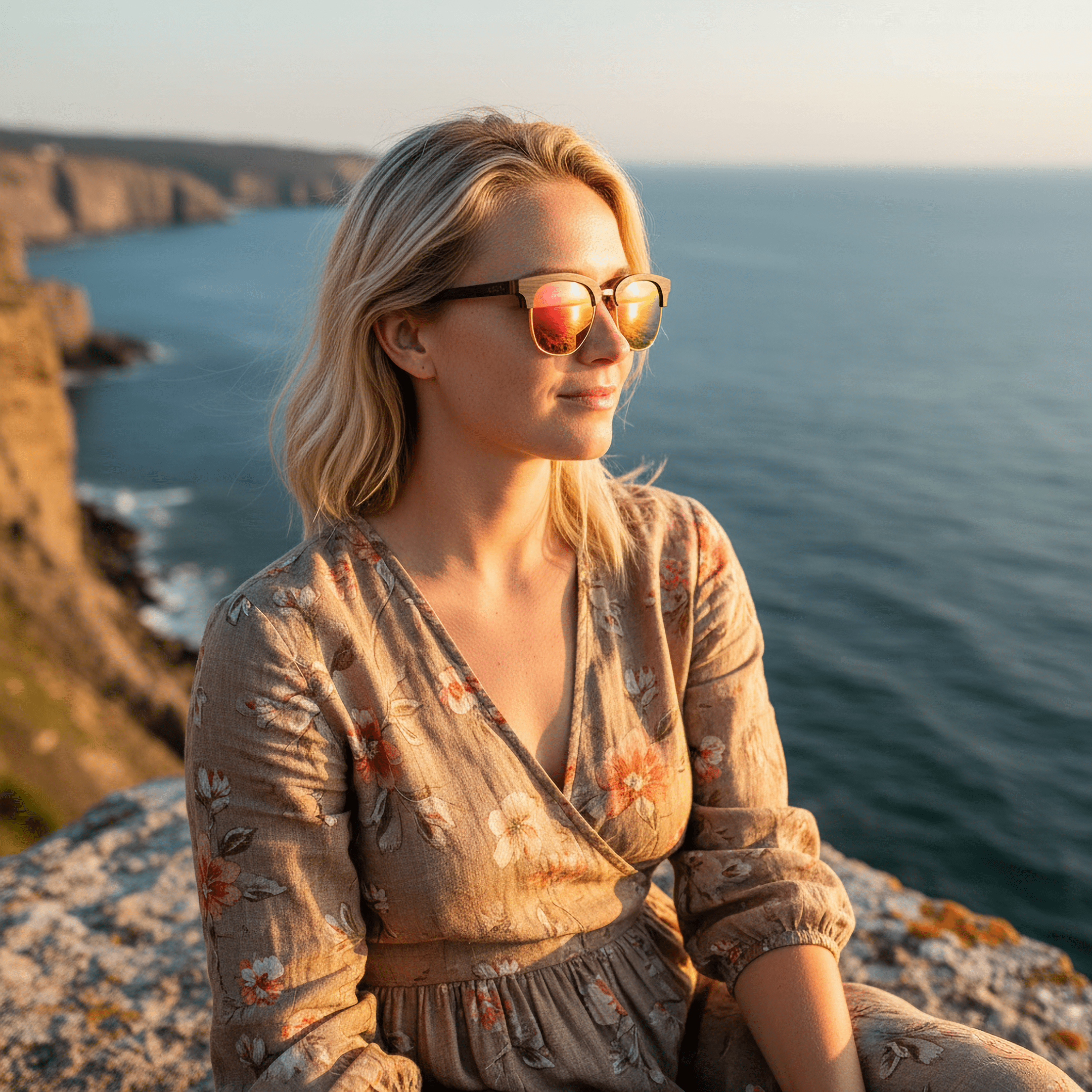 Yachtmaster - Wood Sunglasses