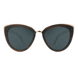 Best Wooden Sunglasses - Bombshell With Smoke Lenses - Front Angle