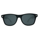 Best Wooden Sunglasses - Classic With Smoke Lenses - Front Angle
