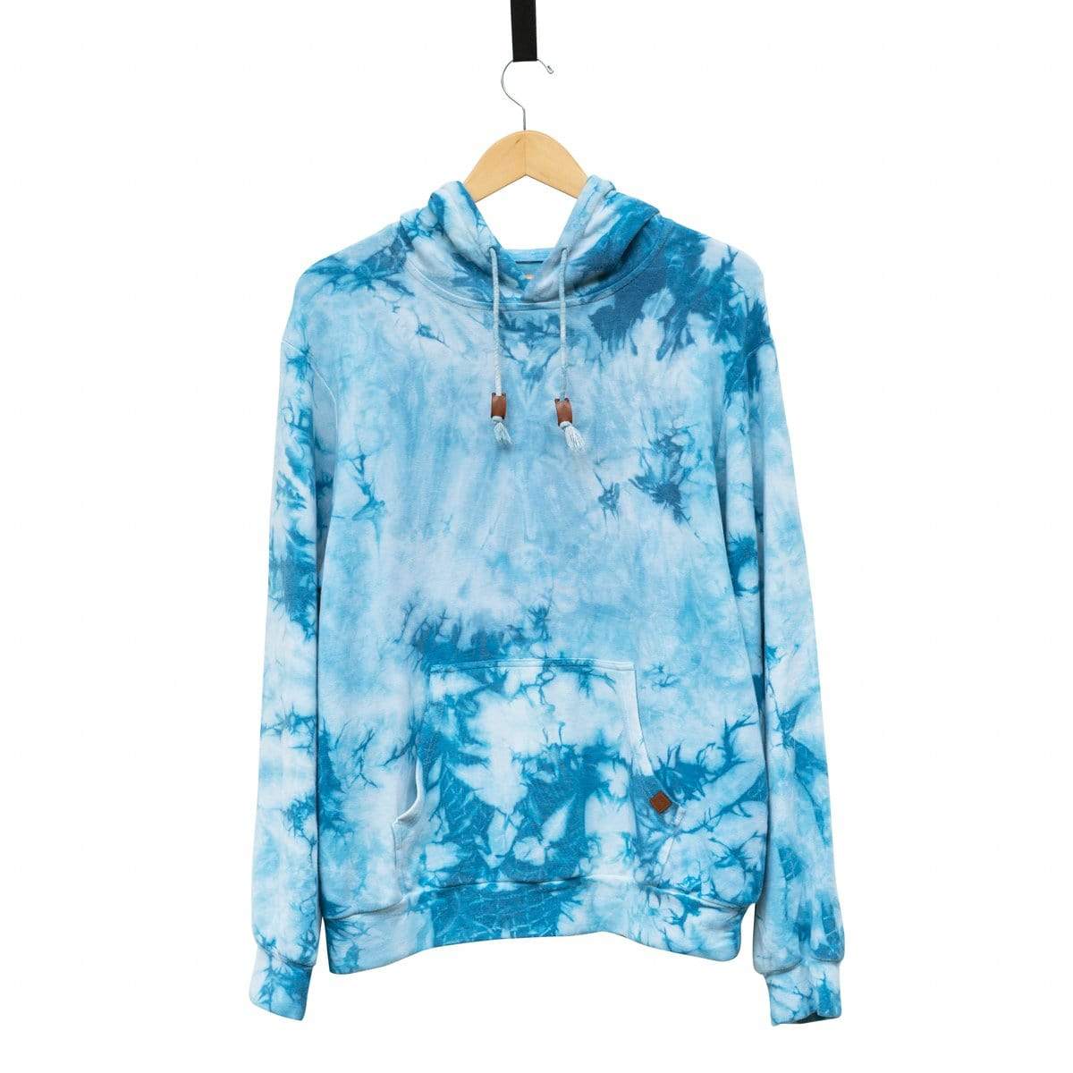 Blue Marble Cloud Blend Hoodie From SLYK - Front Angle
