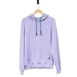 Lilac Cloud Blend Hoodie From SLYK - Front Angle