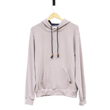 Seagull Gray Cloud Blend Hoodie From SLYK - Front Angle