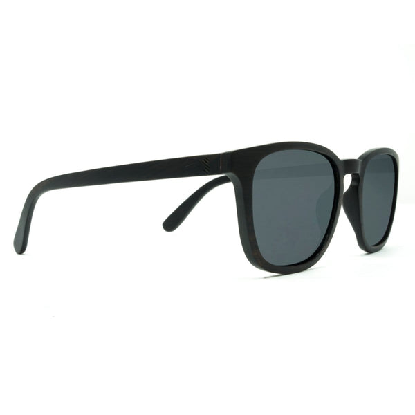Traveler - Smoke - Wood Sunglasses