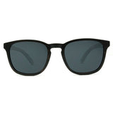 Wooden Traveler Sunglasses With Smoke Lenses From SLYK - Front Angle