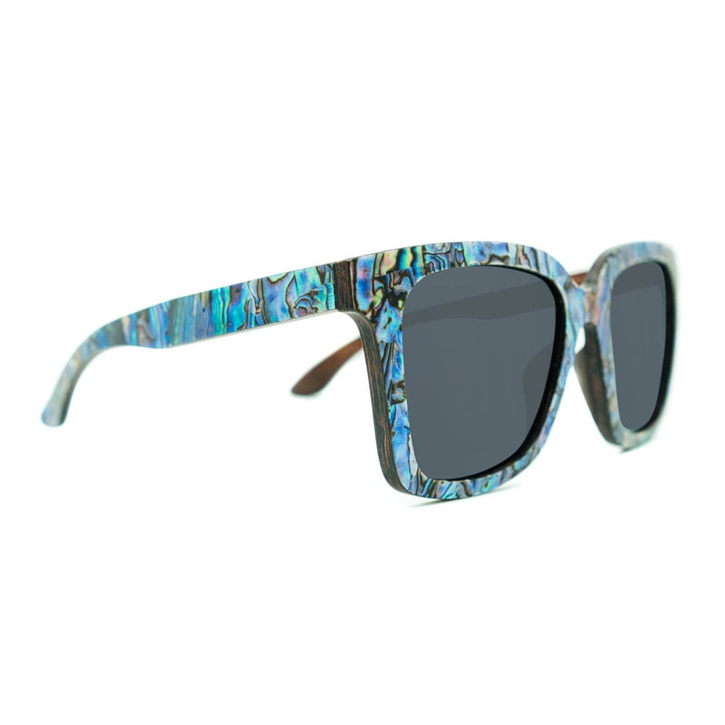 Vixen Abalone - Wood Sunglasses