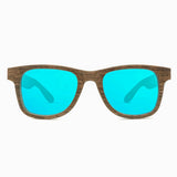 Wanderer - Ice Blue - Wood Sunglasses